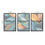 Thumbnail: WENS Floral Art Framed Canvas Set of 3 Painting for Home Decor