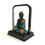 Thumbnail: WENS Multicolor 10.5 Inch Palm Buddha Statue Led Lamp Decorative Set