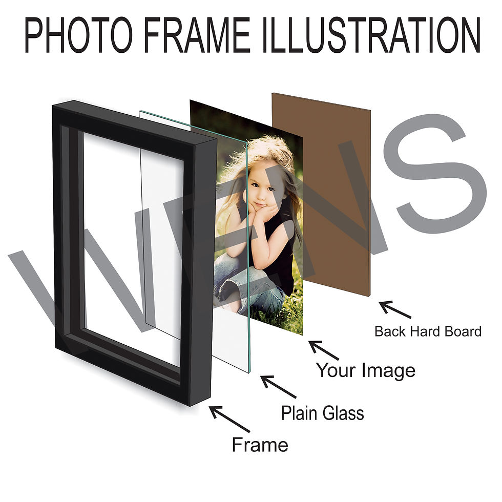 Thumbnail: WENS 12 Openings  Decorative Brown  Wall Hanging Collage Picture Photo Frame