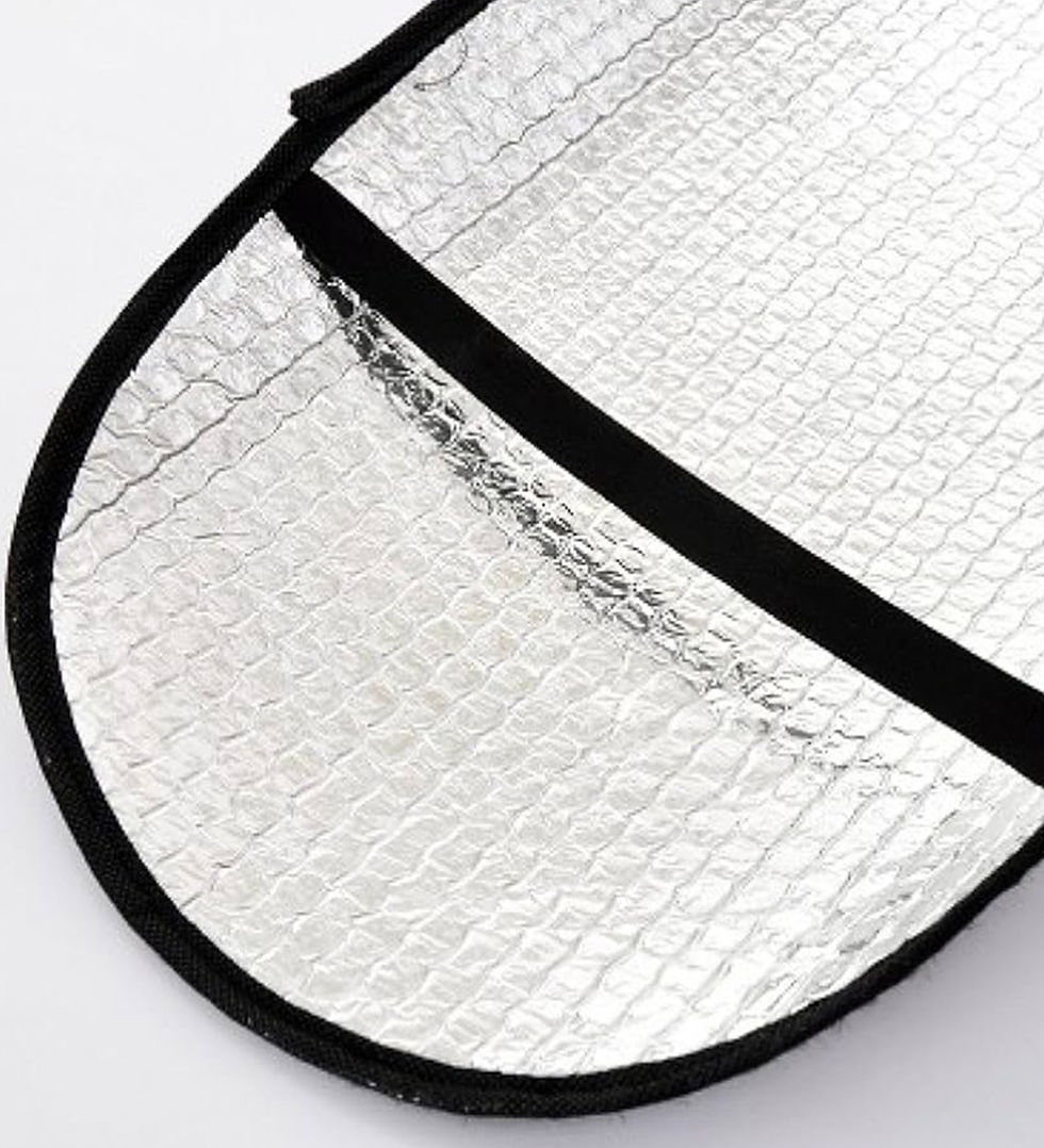 Thumbnail: Replacement Sunshade Mat Front Aluminum Film Motorcycle Protection Accessories