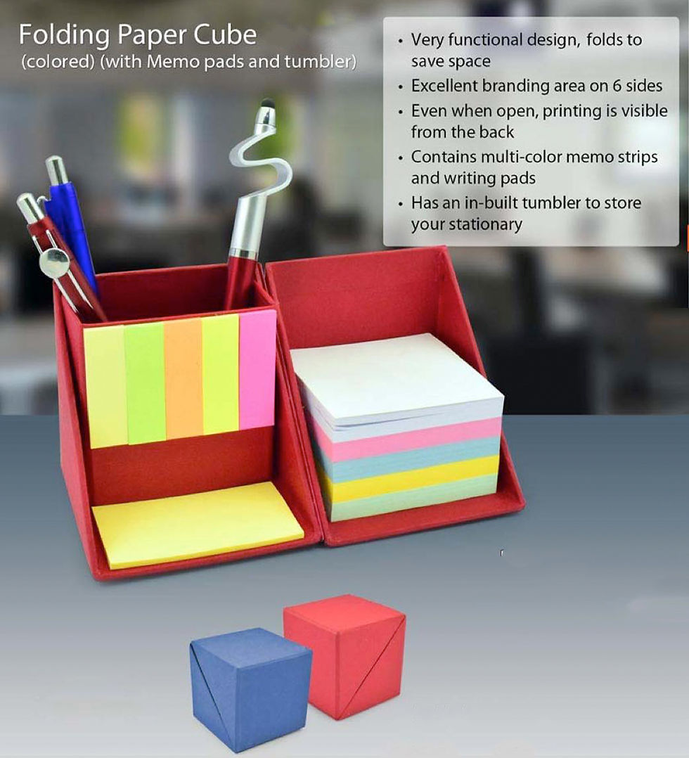 Thumbnail: WENS Folding Paper Cube