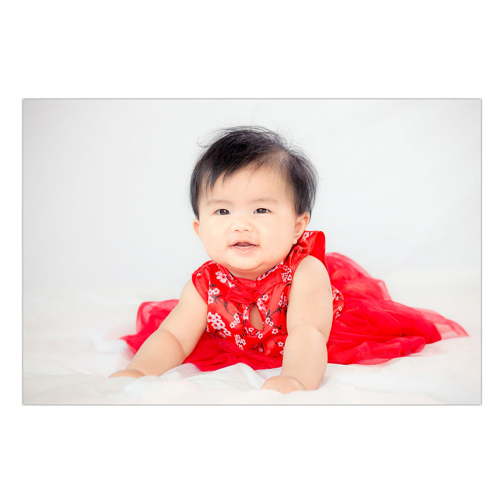 Thumbnail: WENS Set Of 4 HD Digital Printed Cute Baby Poster