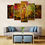Thumbnail: WENS "Modern Art" Laminated 5 Panels Wall Art (24x40 Inch)