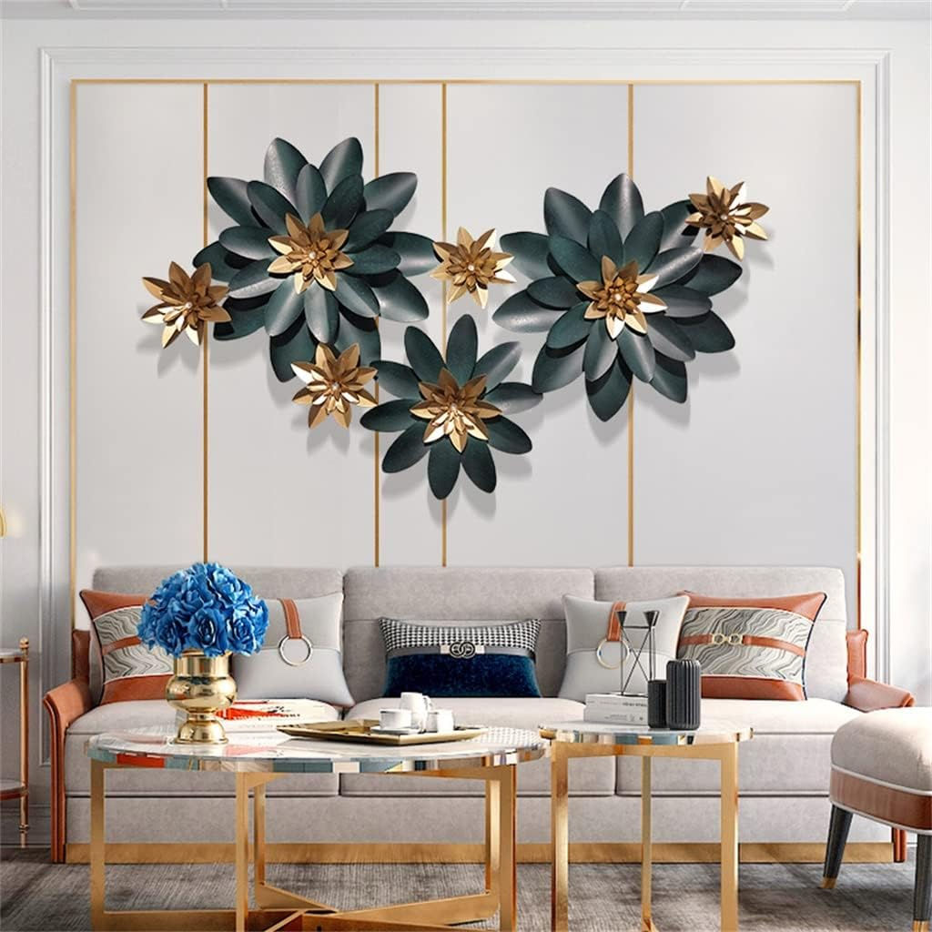 Lotus Flowers  Metal Wall Art