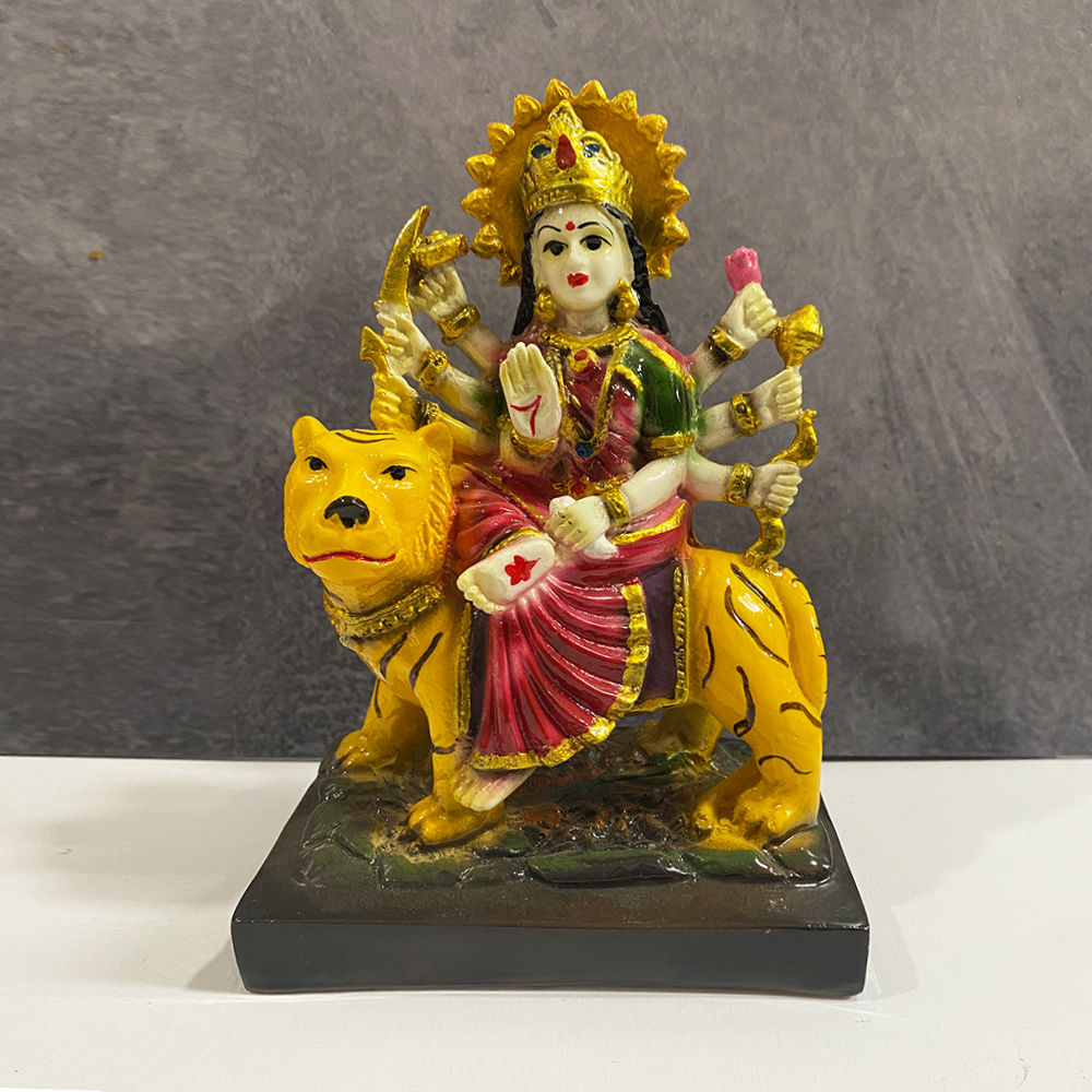 Shera Wali Mata Polyresin Statue