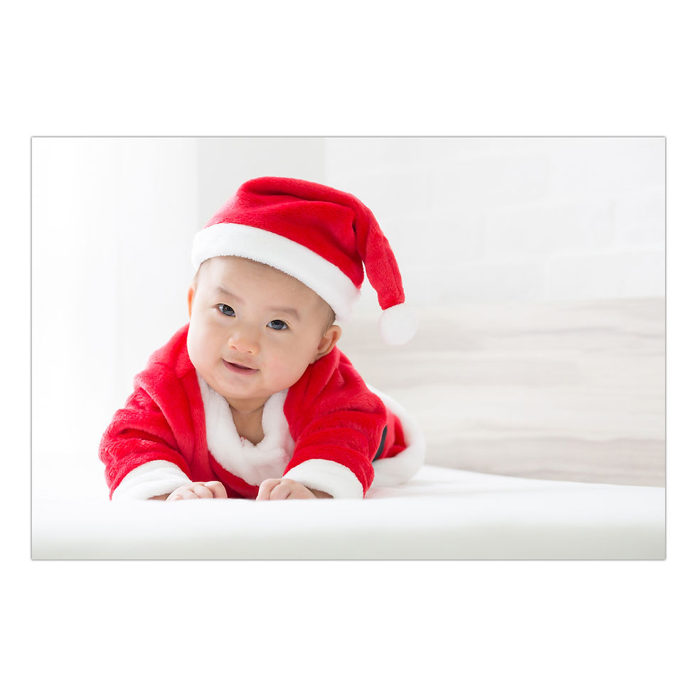 Thumbnail: WENS Set Of 4 HD Digital Printed Cute Baby Poster
