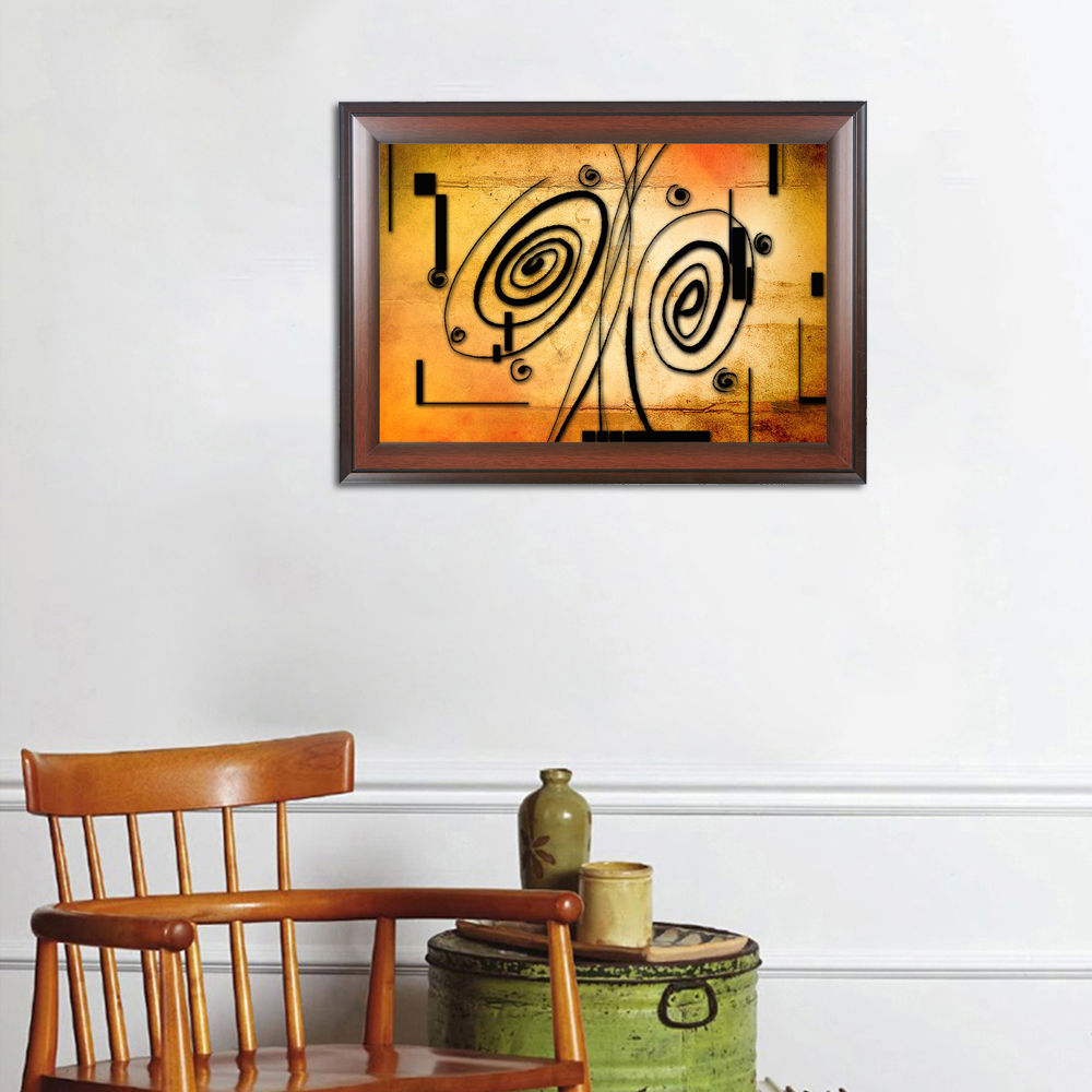 WENS Abstract Modern Wall Painting, Multicolour