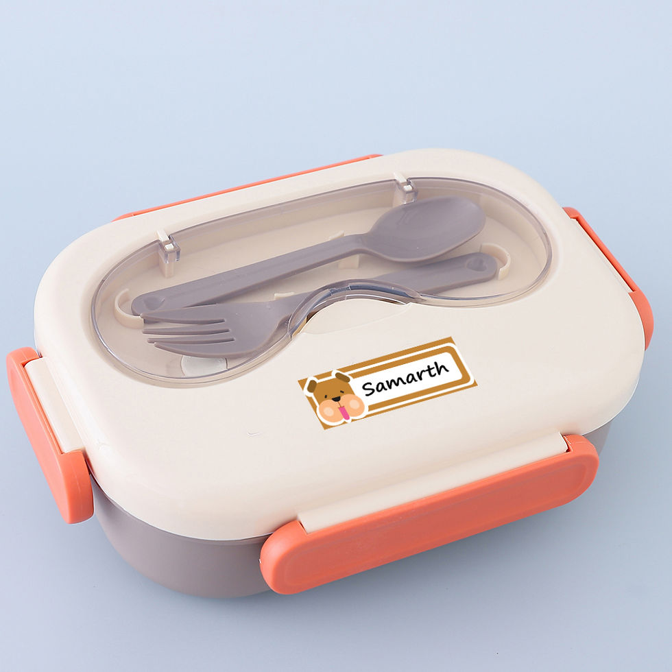 Thumbnail: Assorted Waterproof Labels -  Flamingo Theme (Click Qty to see price)