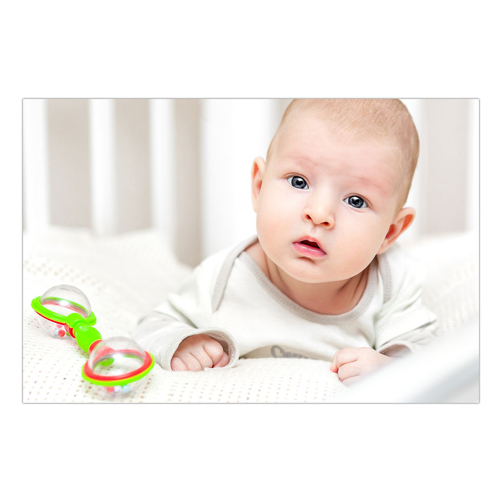 Thumbnail: WENS Set Of 4 HD Digital Printed Cute Baby Poster