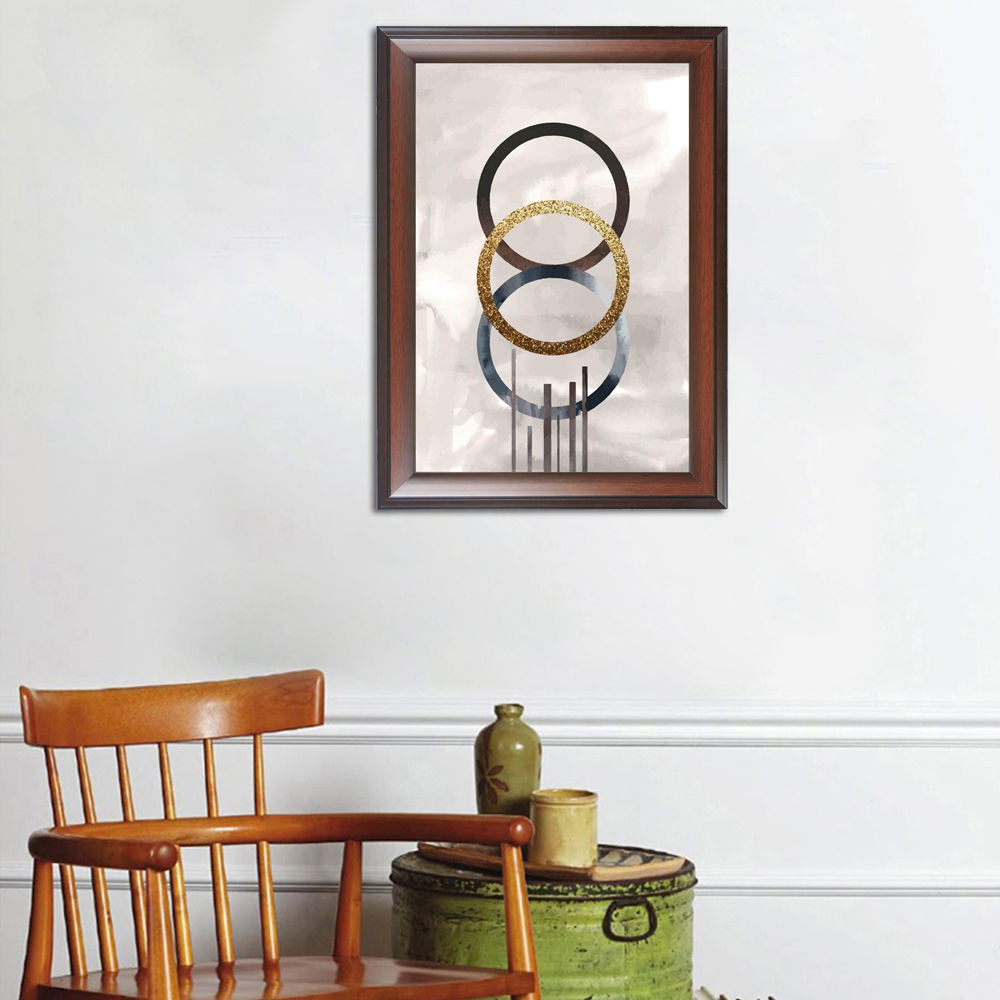 WENS Boho Art MDF Wall Art Painting, Multicolor