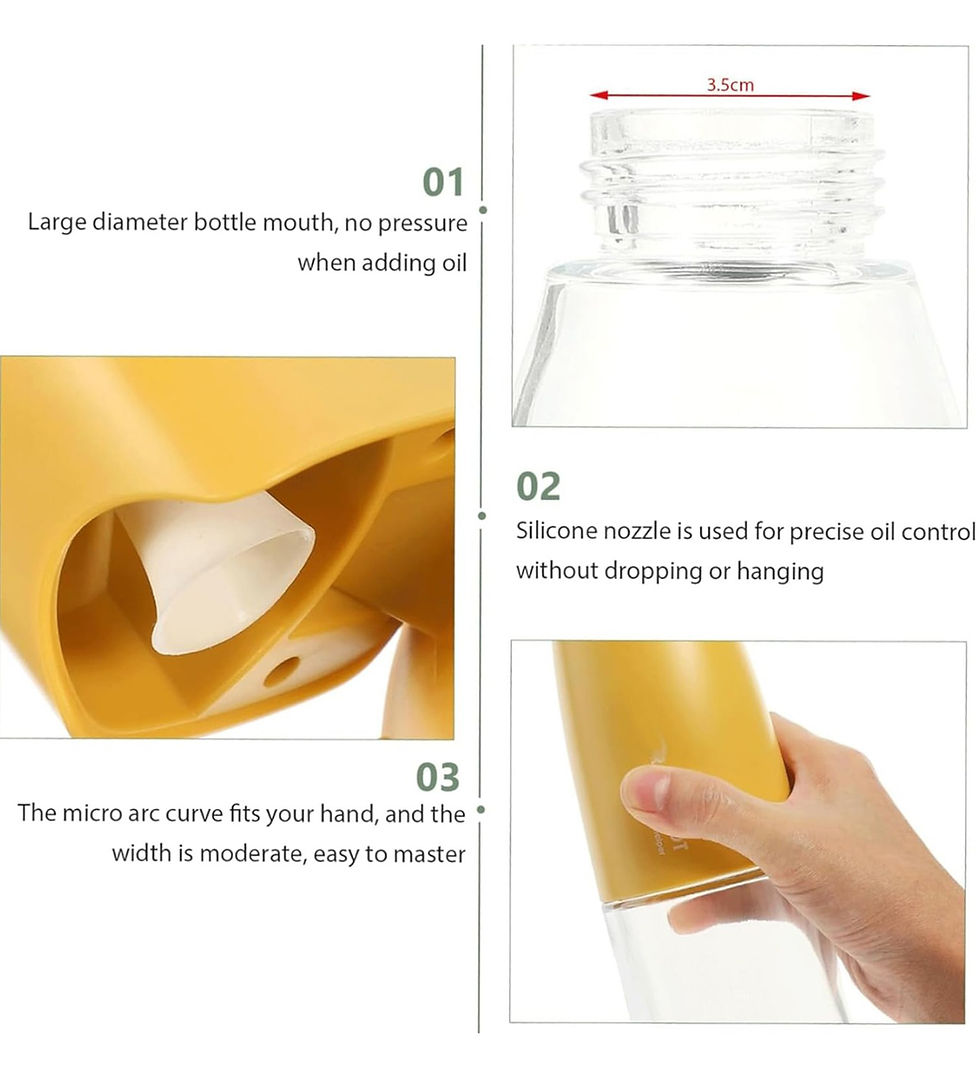 Thumbnail: 500 ml Large Capacity Olive Oil Dispenser with Advanced Automatic Lid
