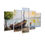 Thumbnail: WENS "River Side View" Laminated 5 Panels Wall Art (24x40 Inch)