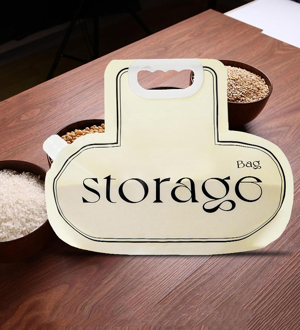 Storage Bags for Grain, Rice, Beans,/Multipurpose Bag With Portable Handle