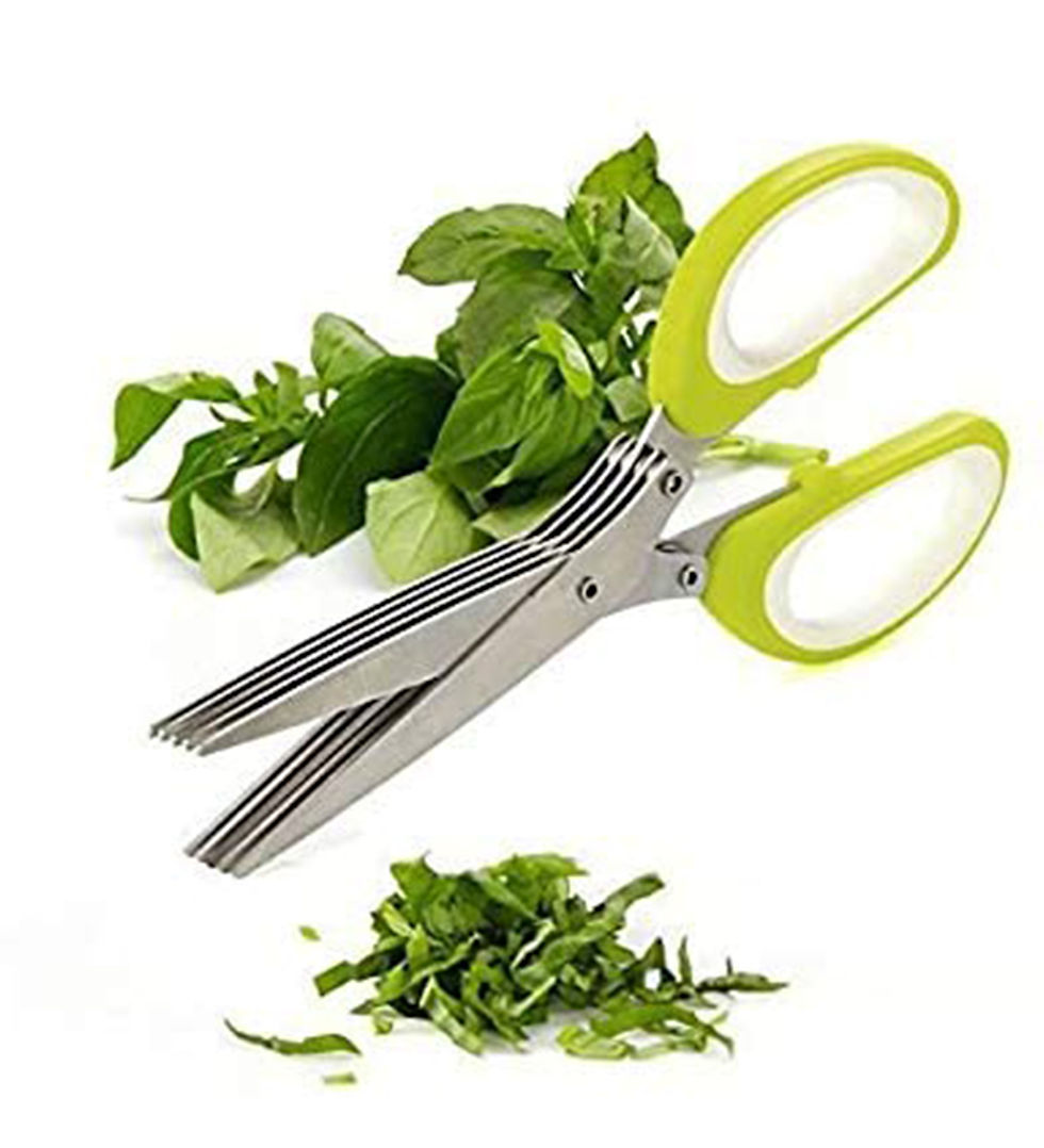 Thumbnail: Stainless Steel with 5 Blades for Vegetables Chopping, Food Scissors, Vegetable