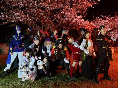 鏡夜桜ライトアップ in 鏡神社でUTAGE 3月30日(土)