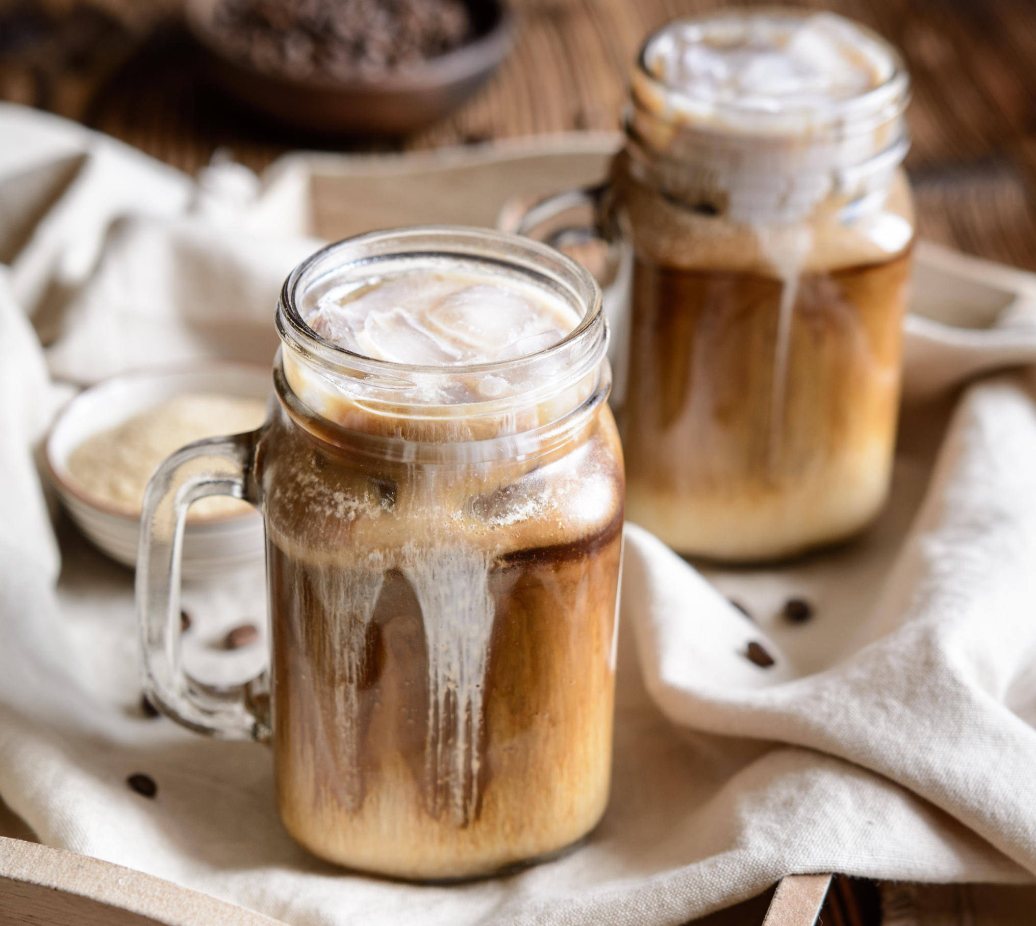 Arranged Food and Objects