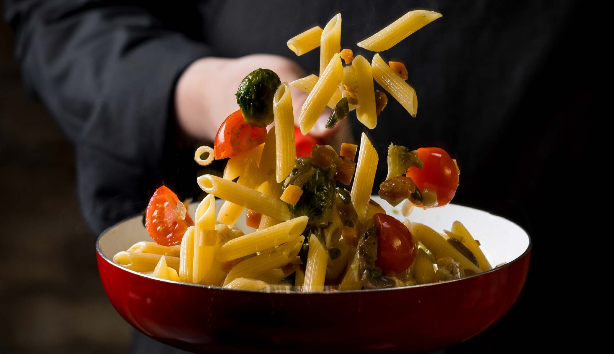 Arranged Food and Objects