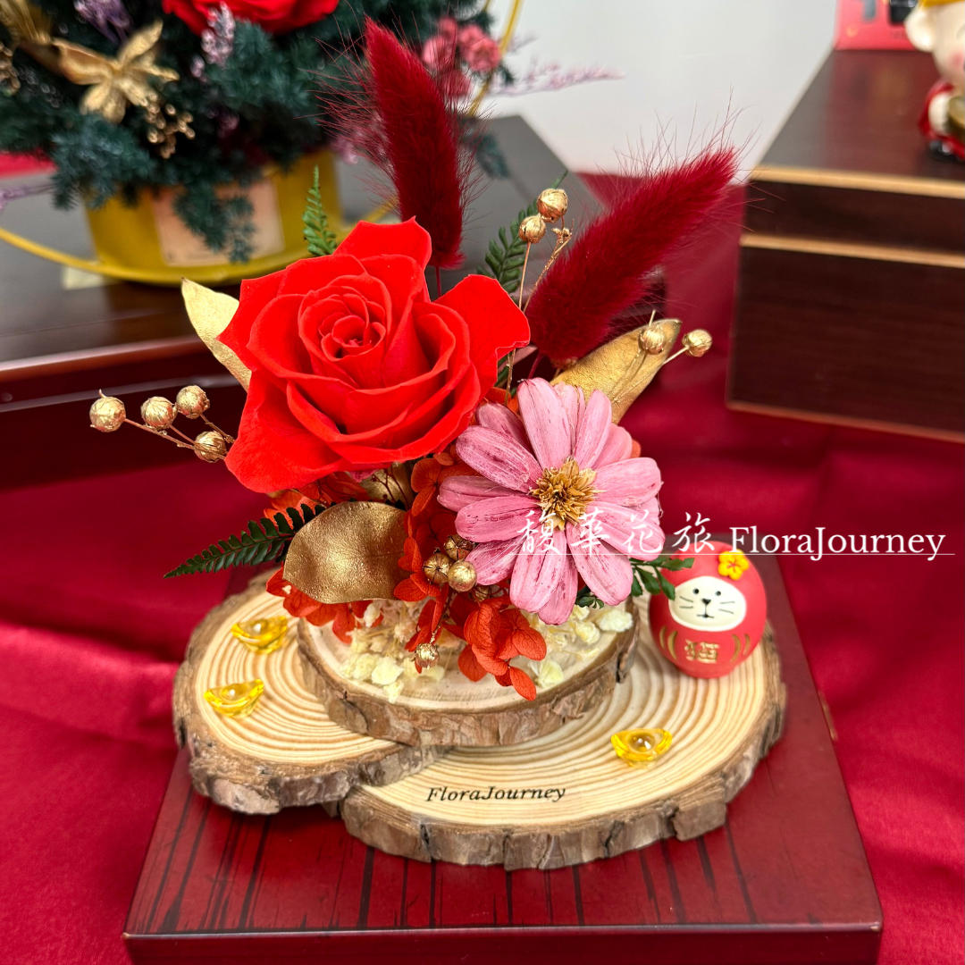 花藝課程-2026步步高陞新春桌花