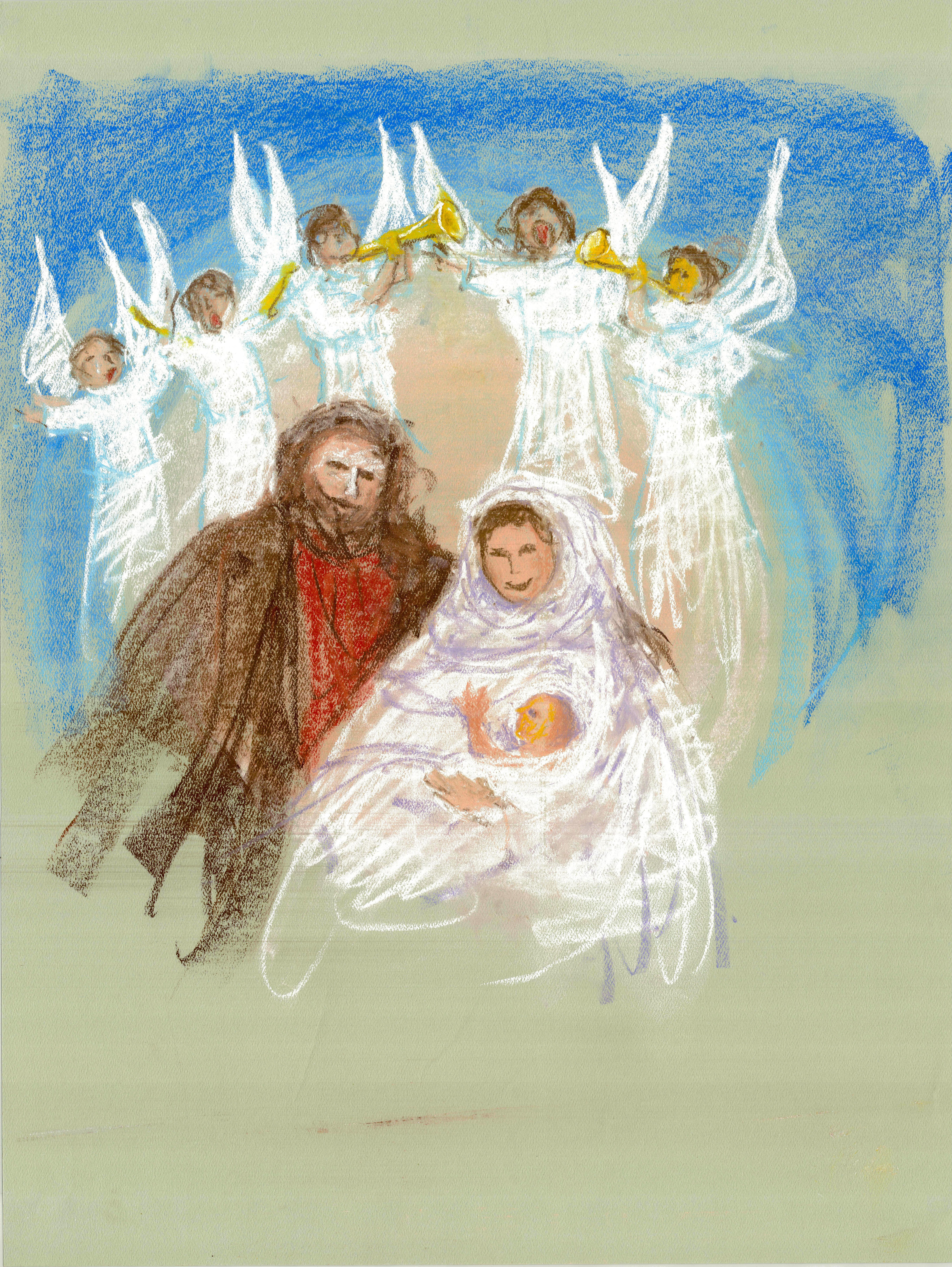 2021年12月賛美画デジタル素材