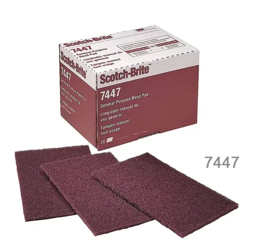 3M Scotch-Brite 7447 Hand Sanding Abrasive Pad