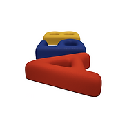 RD MAF Фигуры из резиновой крошки Буквы
