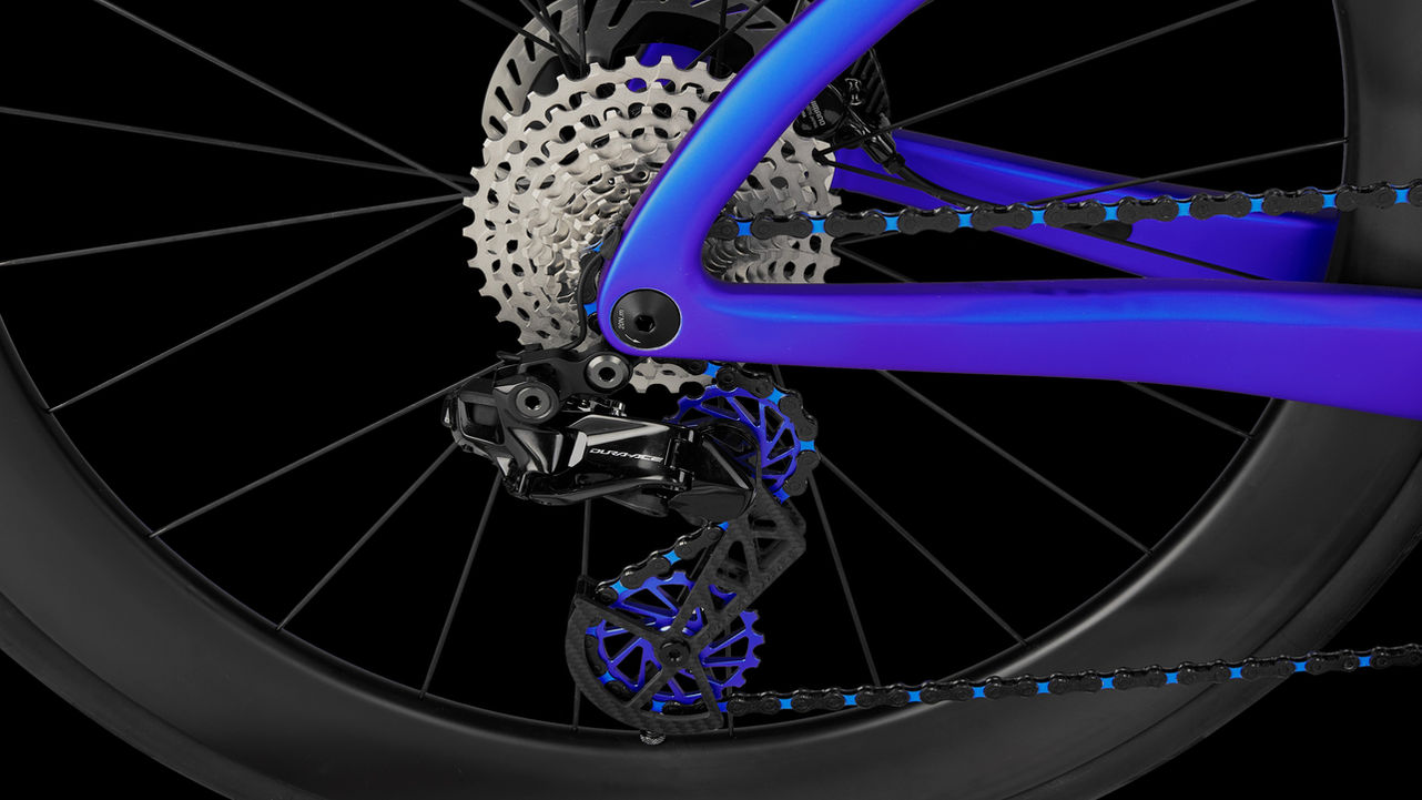 Rennrad Paradox Oversized Pulley Wheels von Novaride and leichte Al-Kassette