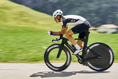 Triathlon Bike Purple Air