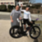 Anna Hofstetter get her Triathlon bike Purple Air