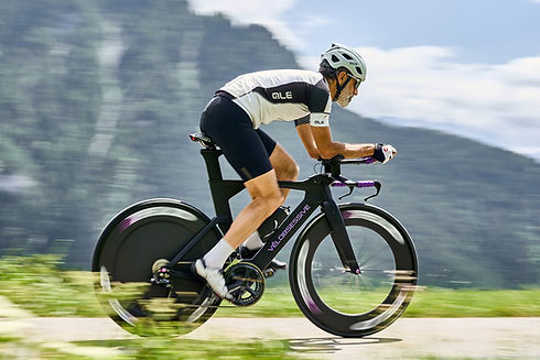 Triathlon Bike Purple Air