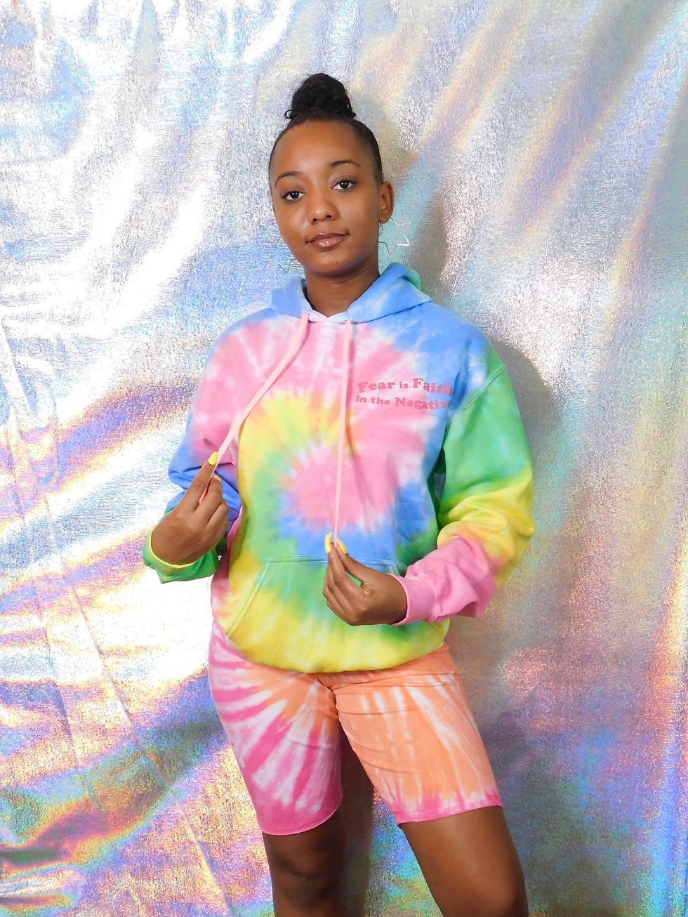 Thumbnail: Swirl Tie Dye Bike Shorts