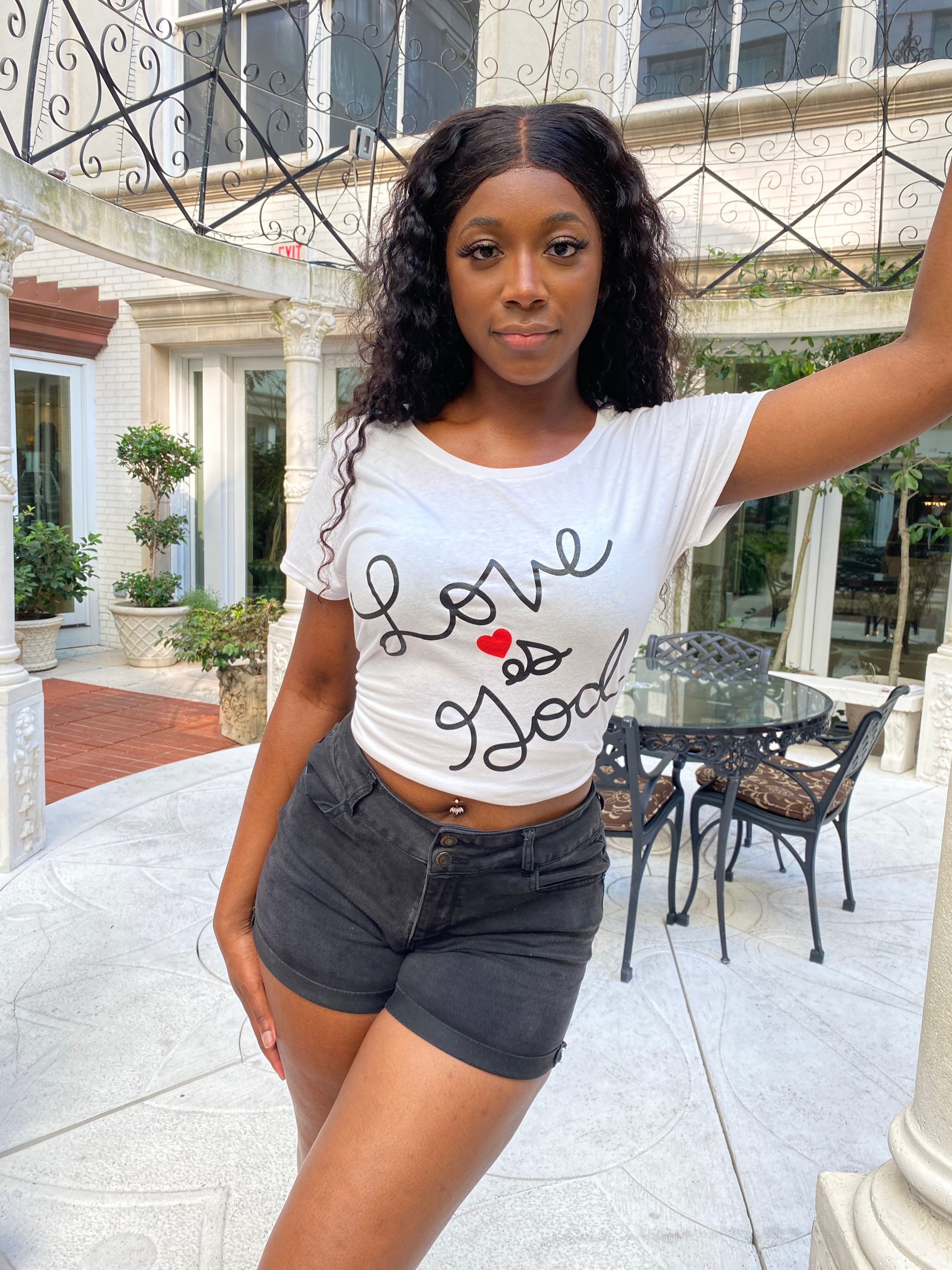 ❤️ is God White Tee