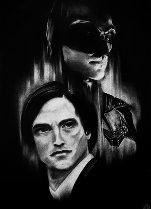 The Batman, charcoal