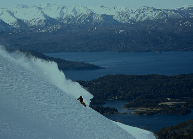 Snowboard en el Cerro Catedral en Bariloche