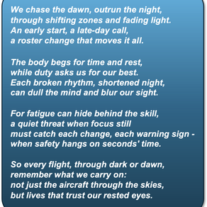 'Against the clock'