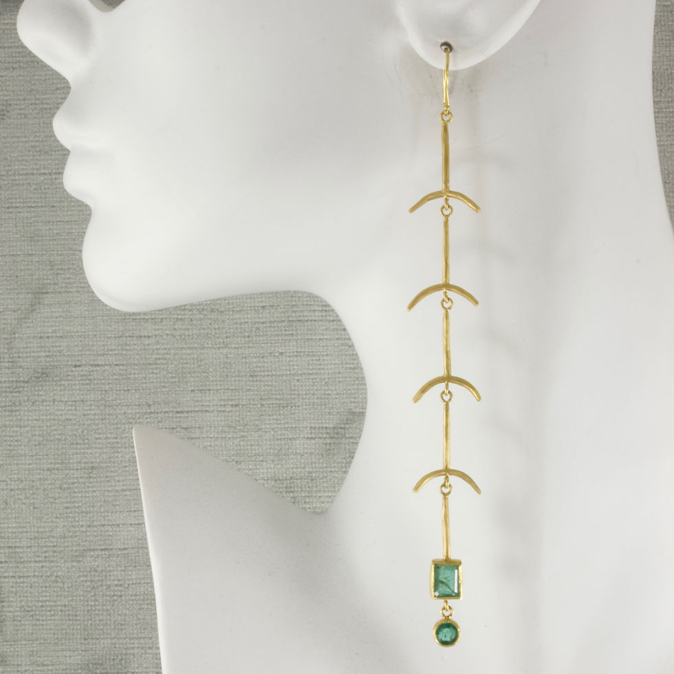 Thumbnail: EMERALD BONES SHOULDER DUSTERS