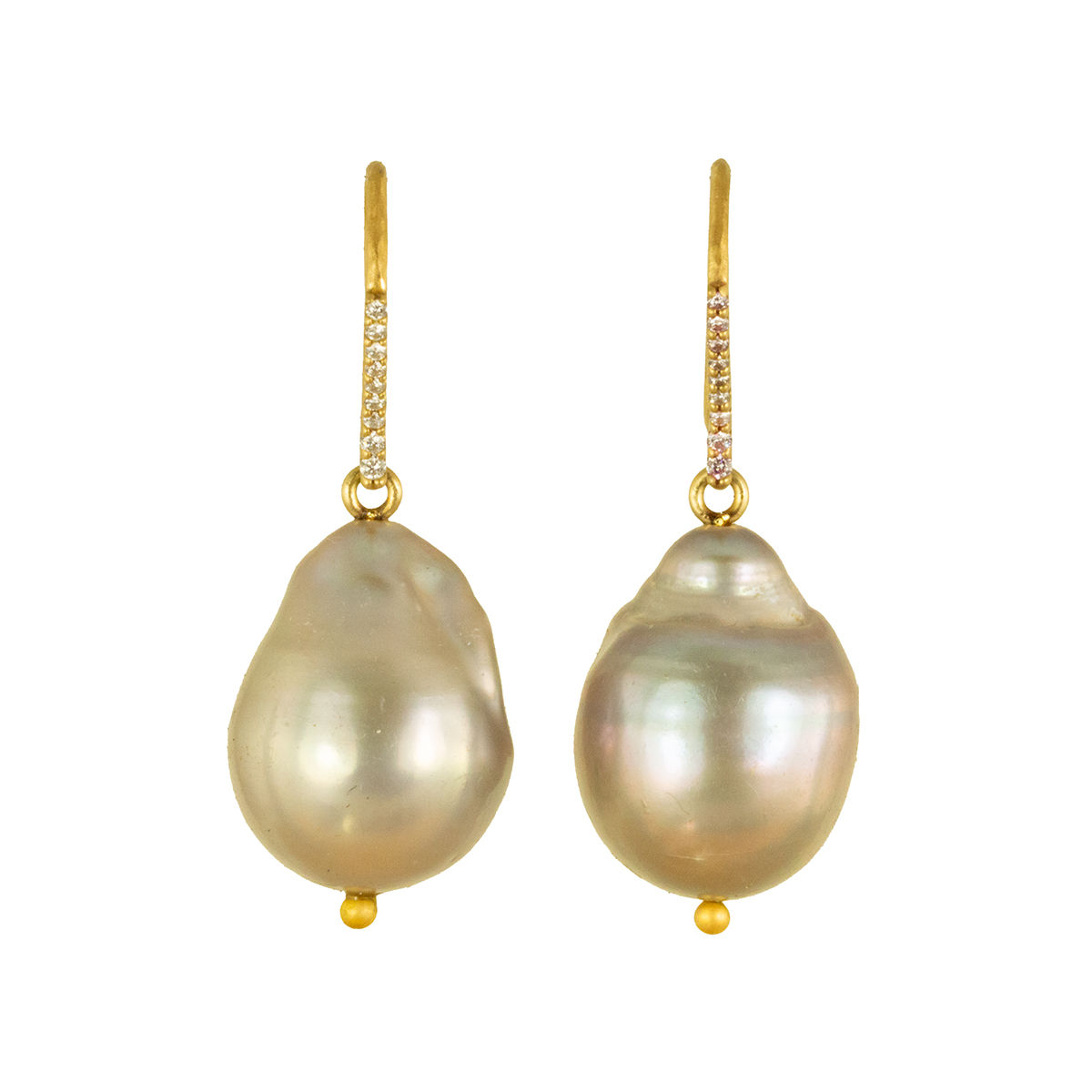 TAHITIAN PEARL ACCENTED WITH DIAMONDS