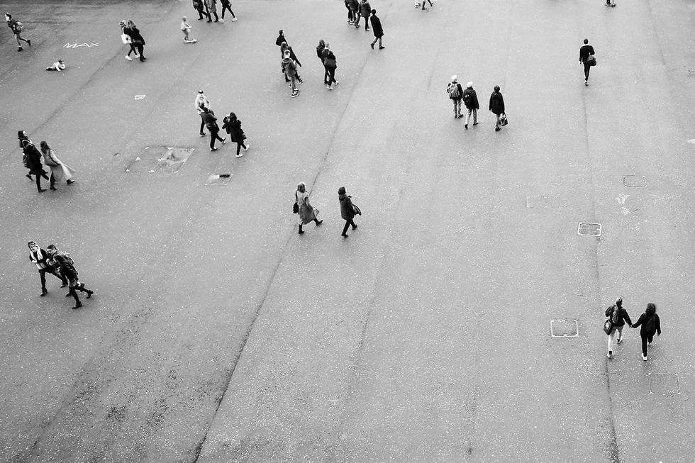 People Walking Outdoors