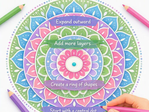 Mandala Repetition — Cognitive & Grounding Exercise