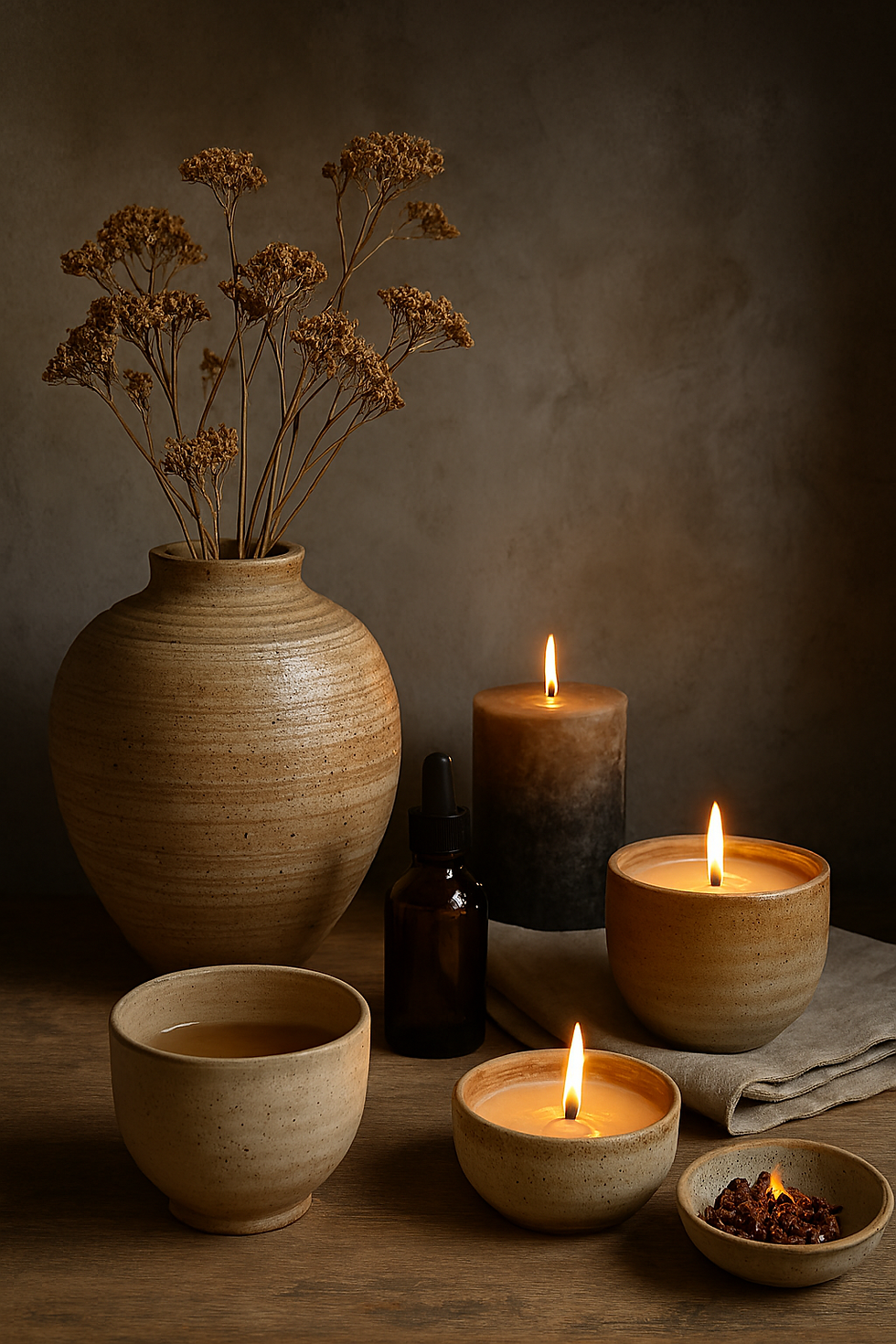 Ceramic & Scent Styling —
A Sensory Approach to Interior Rituals