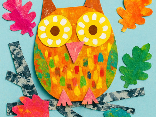 A Calm & Playful Creative Moment: 3D Collage