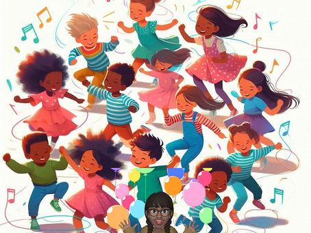 The Whimsical Wiggle: A Fun and Collaborative Dance Therapy Movement for Kids