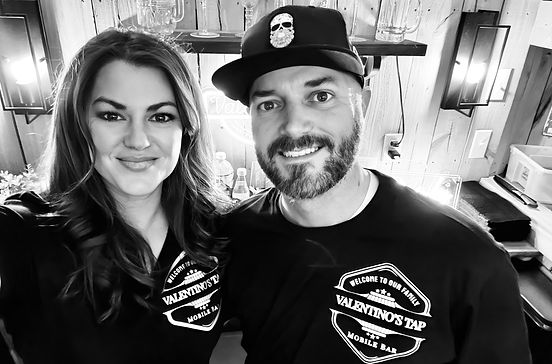 Jay and Andrea, owners of Valentino's Events