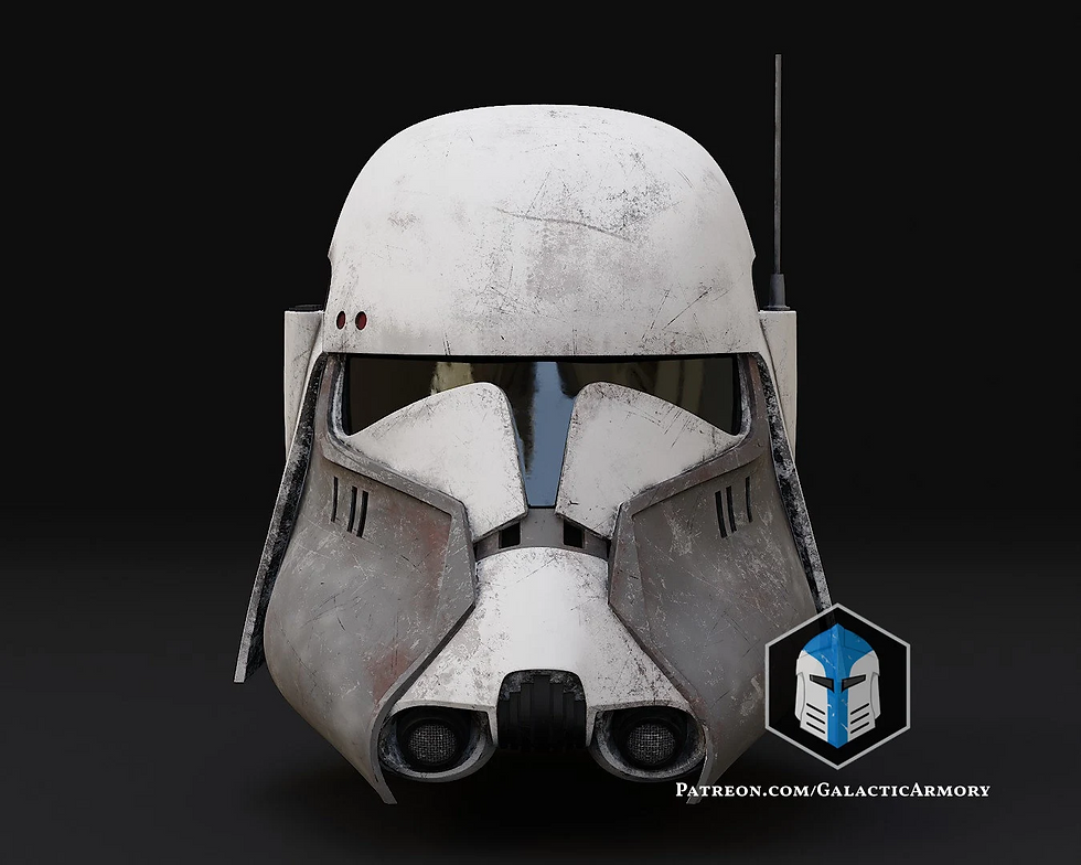 CC-1138 Bacara Helmet | Physical DIY Kit | Scaled to Fit