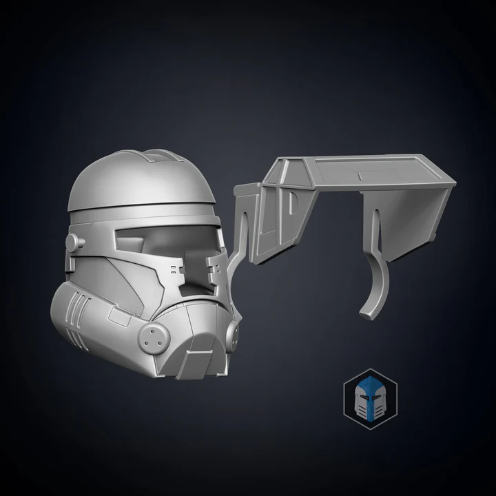 Thumbnail: Raw DIY Helmet Accessory for Havok Trooper | Scaled to Fit