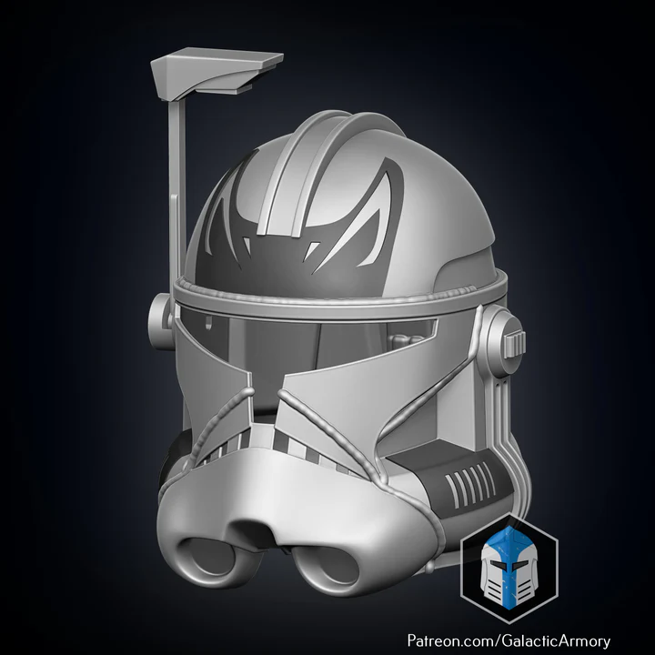 Thumbnail: Raw DIY Helmet Accessory for Captain Rex | Scaled to Fit