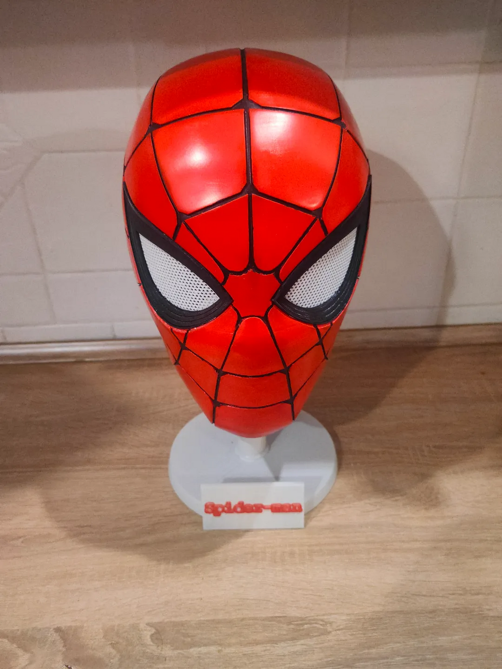 Spider Helmet for your Spiderman Costume | Raw DIY Kit | Scaled to Fit
