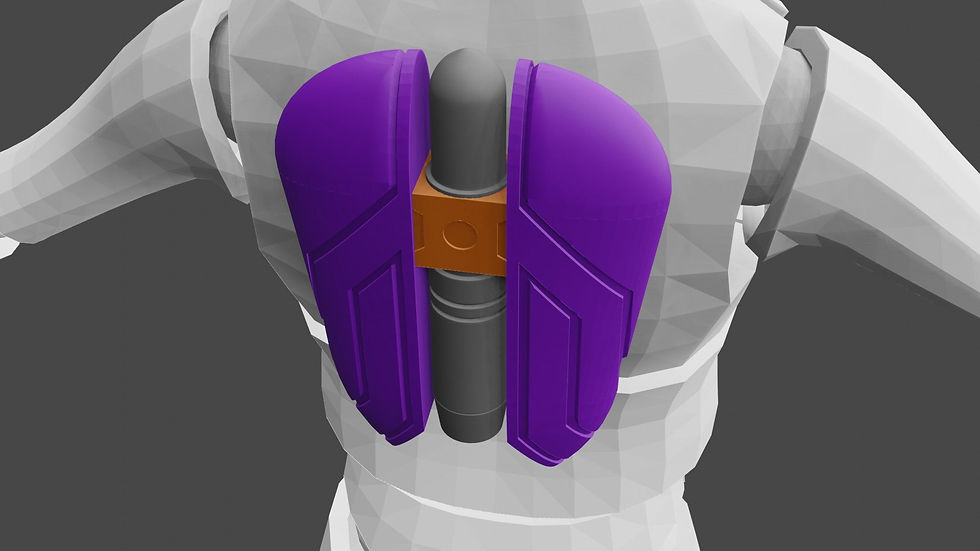 Thumbnail: Jetpack Kit for Sabine Costume | Built in Mounting