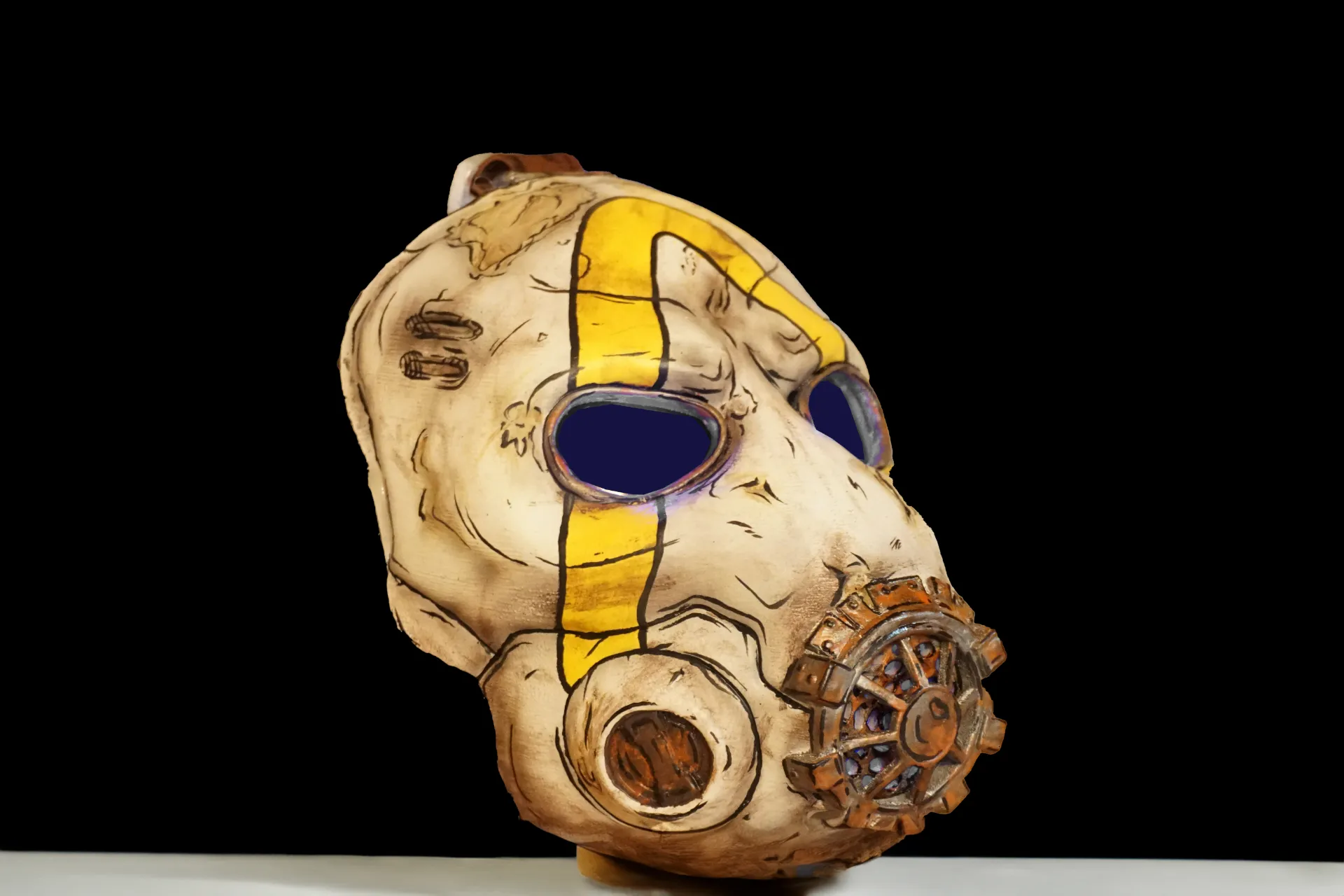 Psycho Mask for your Borderlands Costume | Raw DIY Kit | Wearable Accessory Vi