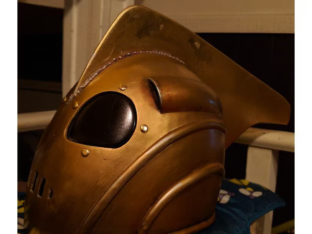 Wearable Helmet For Rocketeer Costumes Scaled To Fit Physical DIY Wearable Helmet For Rocketeer Costumes Scaled To Fit Physical DIY