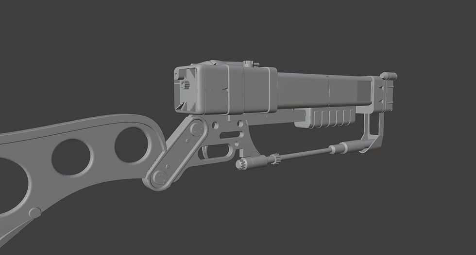 Thumbnail: AER12 Laser Rifle Accessory for Fallout Universe Costumes | Raw DIY Parts Kit